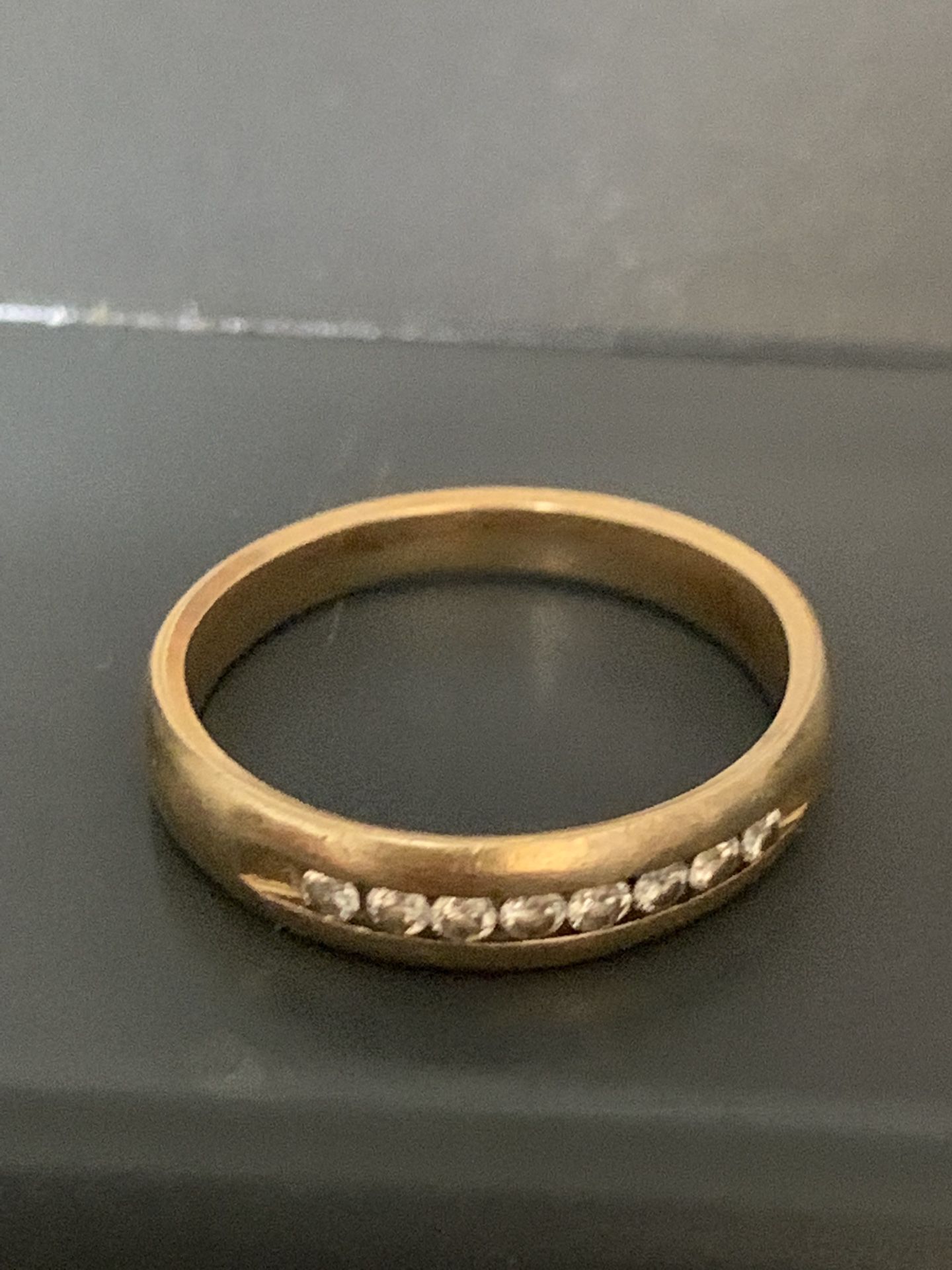 14k gold ring real diamonds