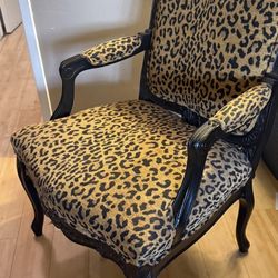 Vintage Animal Print Chairs