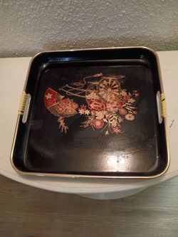 Chinese tray for serving coffee antique