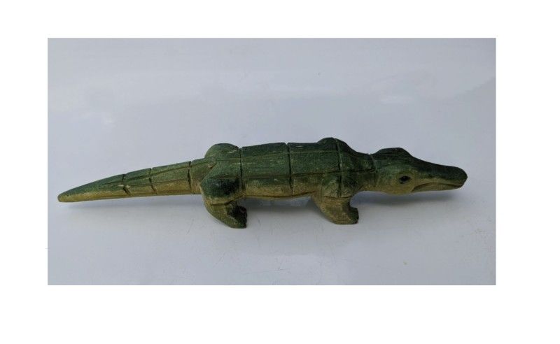 Hand Carved Alligator