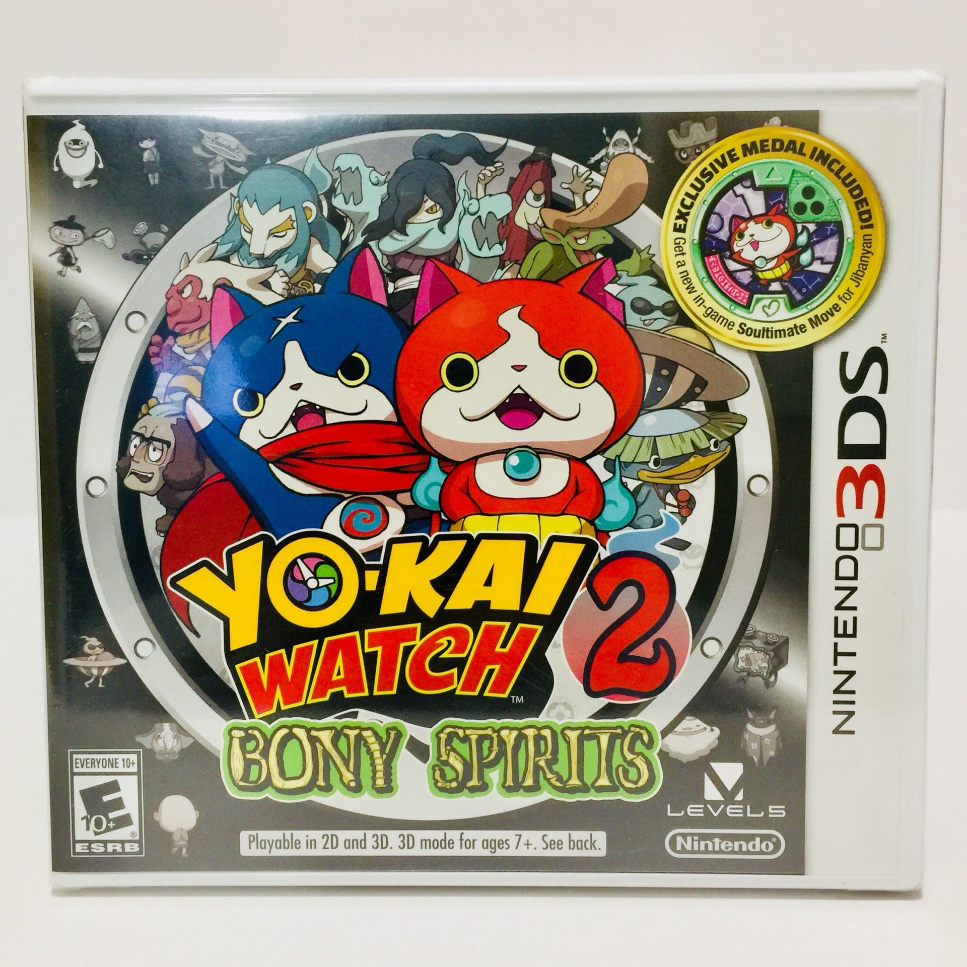 Brand New Yo-Kai Watch: Bony Spirits Nintendo 3DS