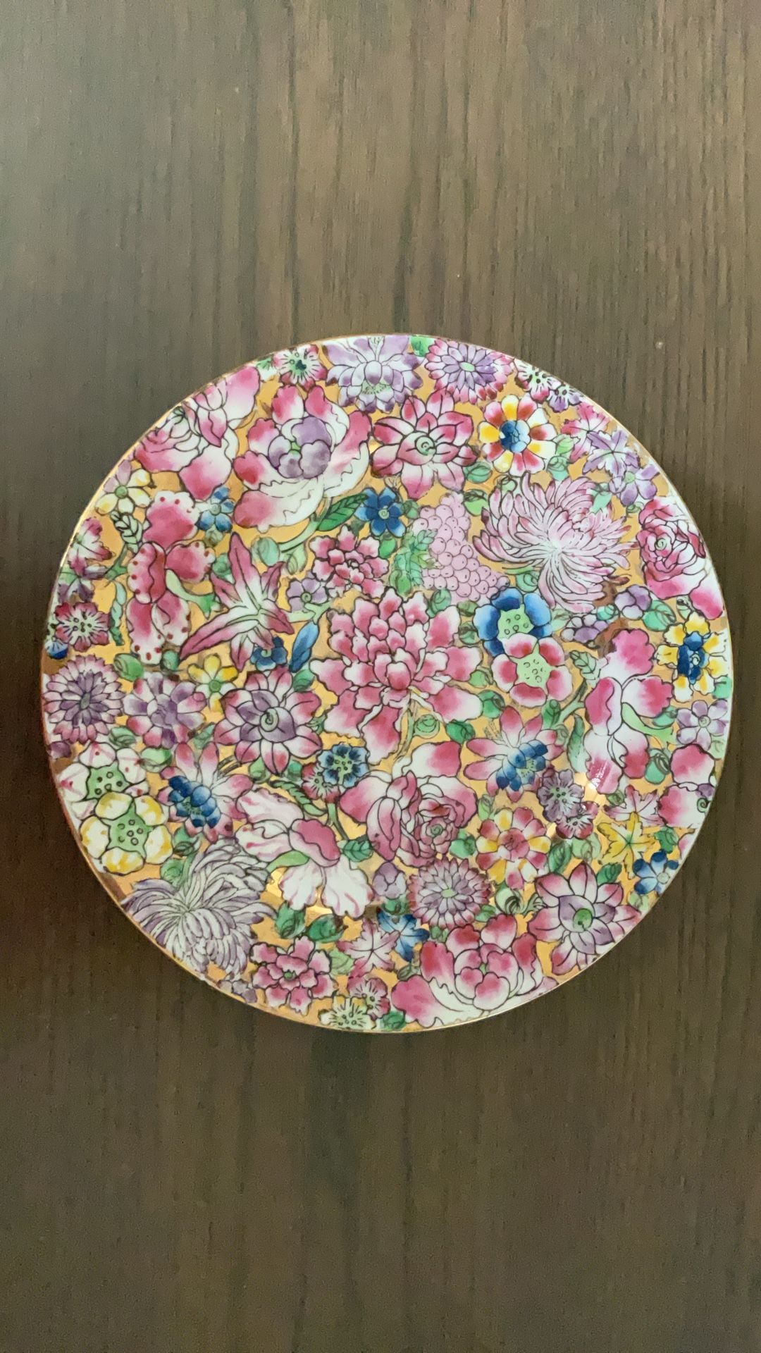 Vintage Chinese Porcelain Plate