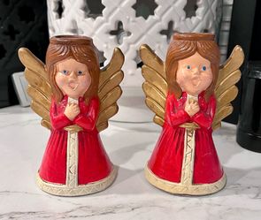 Lenox Angel Candle Holders