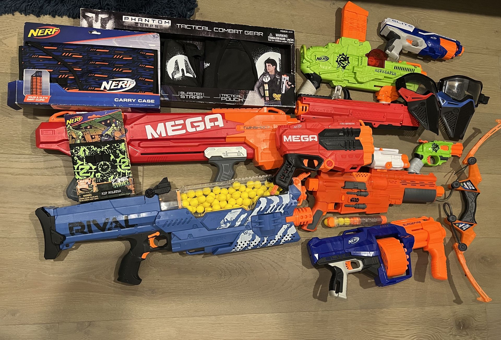 Nerf Guns And Gear