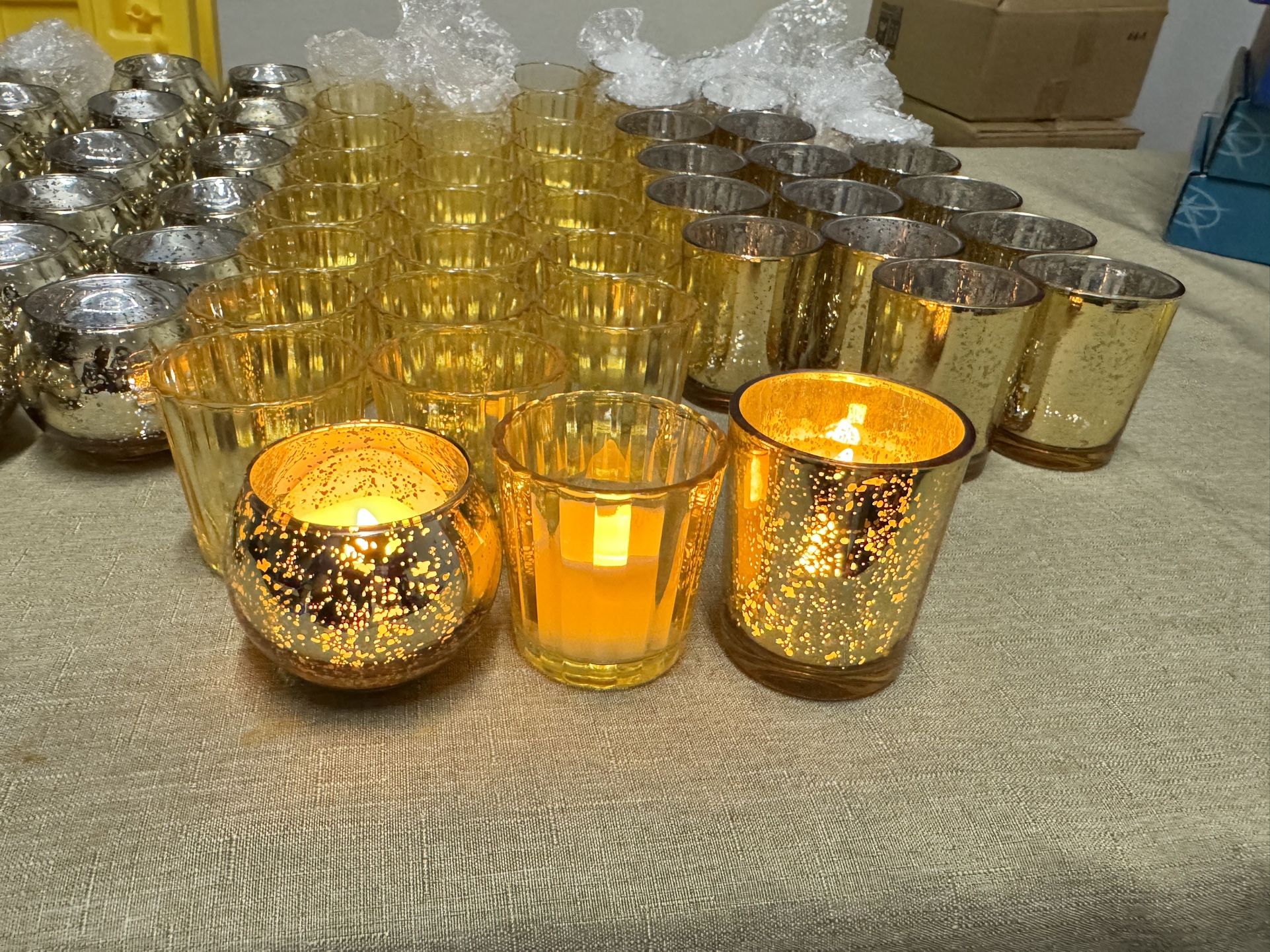 Candle Votives With Candles