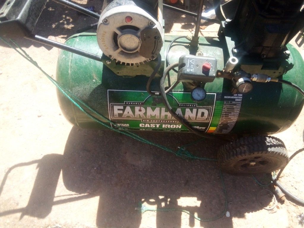 FARMHAND AIR COMPRESSOR