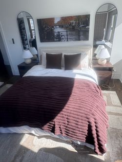 Queen bed frame
