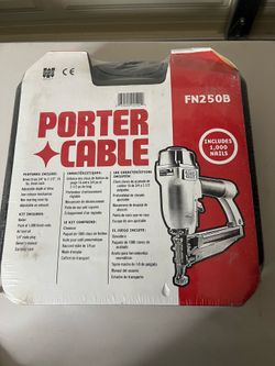 Portable Cable 2 1/2in Finish Nailer with case model FN250B NEW