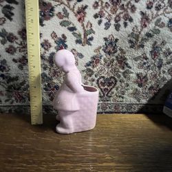 Vintage Ceramic Figural Planter 