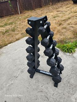 Dumbells And Rack