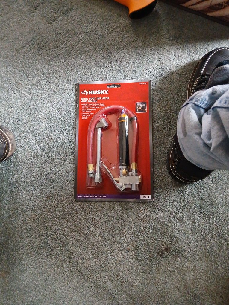 New Inflator And Gauge
