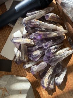 Dragon Tooth Amethyst Points