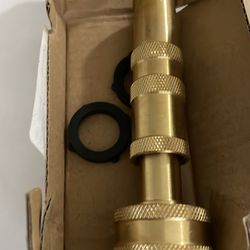Brass hose nozzle