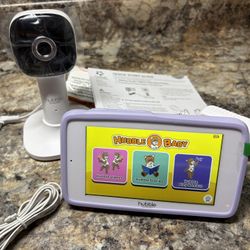 Hubble Connected Nursery Pal Baby Monitor Camera, 5" HD Baby Tablet Monitor
