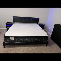 King Mattress And Bed Frame 