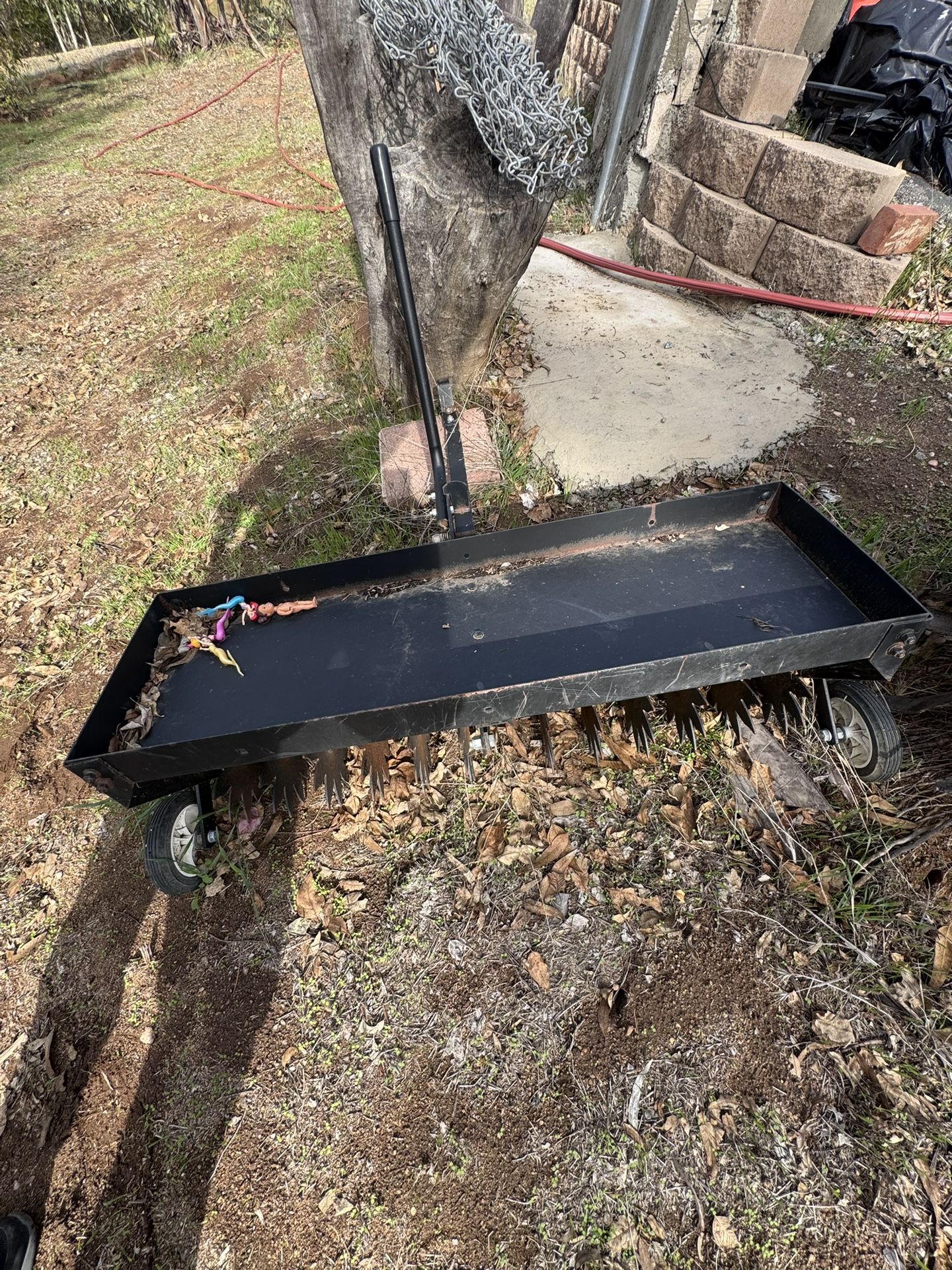 LAWNMOWER TRACTOR    AERATOR ACCESSORIES  