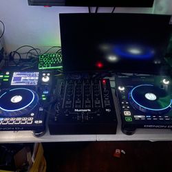 Denon Sc5000/ Lc6000 With Mixer 