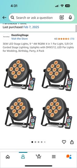 Brand New Lights – Never Opened!