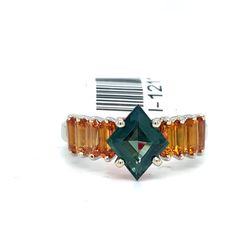 14KT Yellow Gold Ring 4.36g Size 7 I-1211