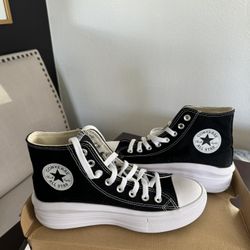 Black Chuck Taylor All Star Move Platform (Also Posted in Sage)