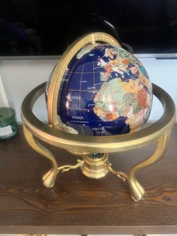 Lapis Lazuli Gemstone globe