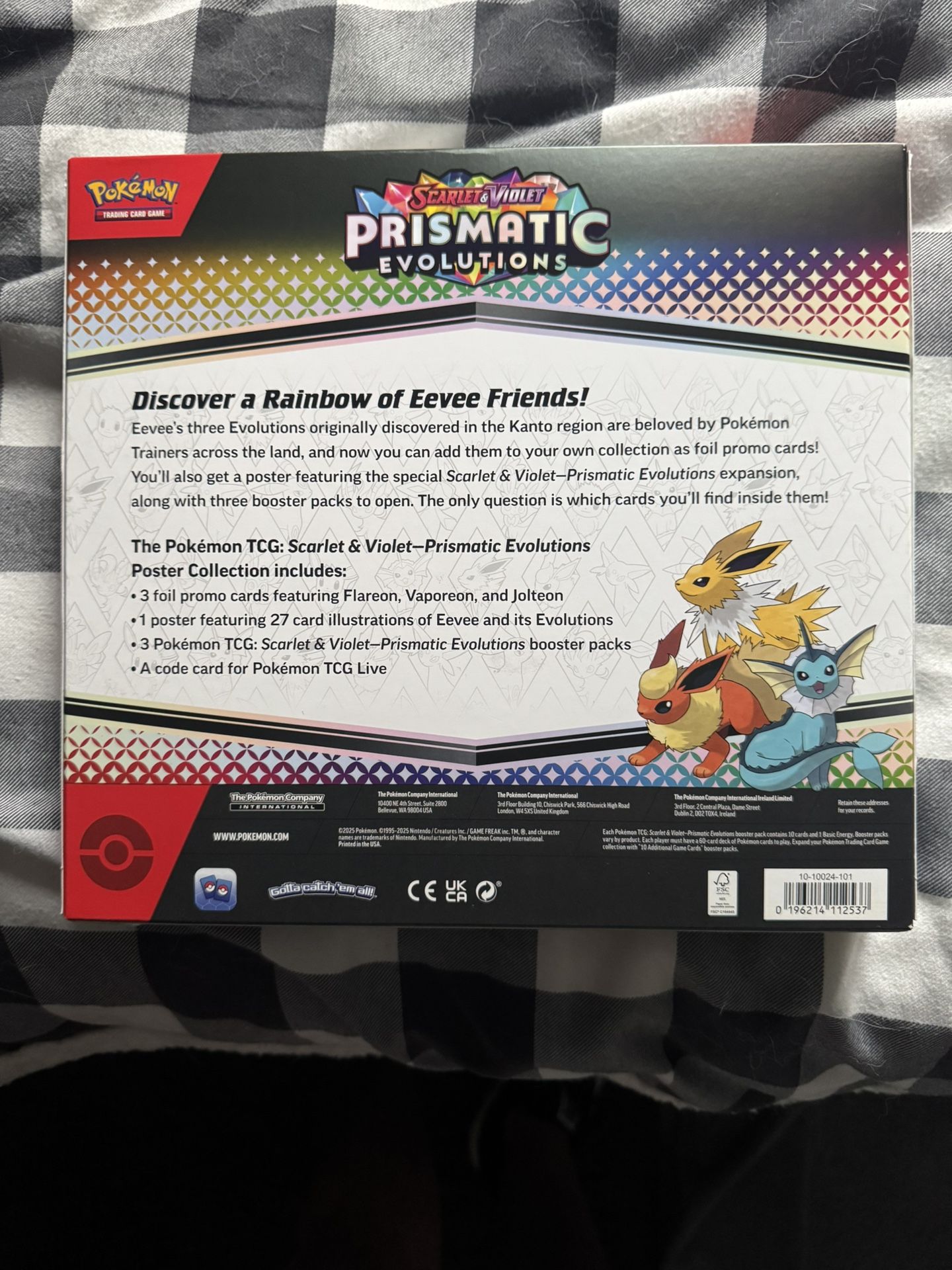 Pokemon Prismatic Evolution Poster Collection Pokemon Prismatic Evolution Poster Collection