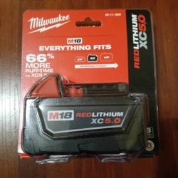Milwaukee M18 Battery 5.0