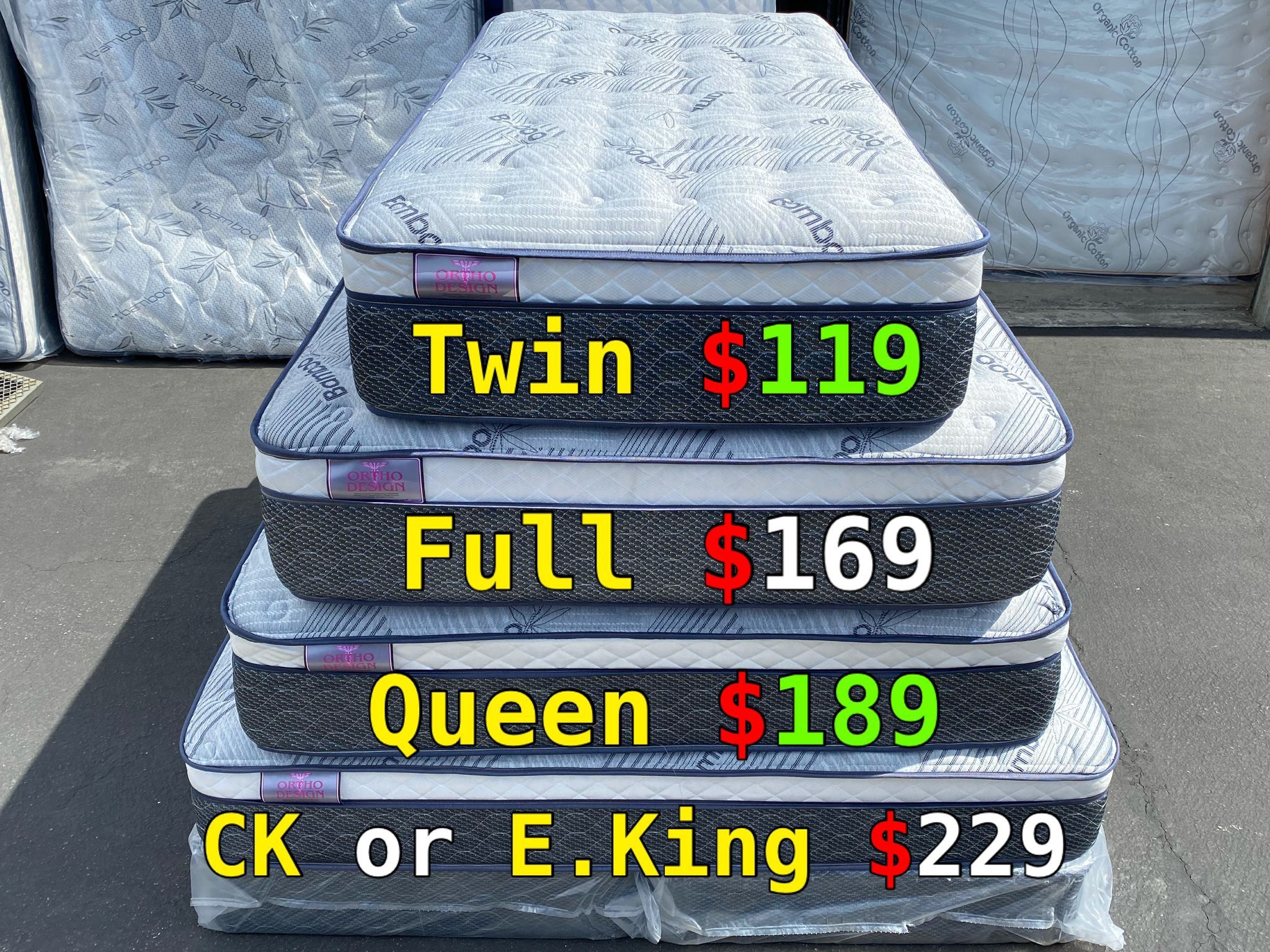 12in Cal King or King Oasis Thermo Jumbo Pillow Top Mattress,All Products : American Fashion Style Bags On Sale
