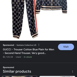 GUCCI TRACKSUIT FOR MEN 