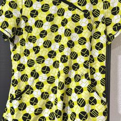 Cherokee Scrub Top Sz M