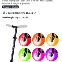 Aero Scooter for Kids 5-12