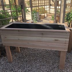 Garden Raised Beds Cedar, Herbs, Flowers, Vegetables.