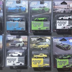 🔥Mini GT Diecast Collection – Multiple Cars Available (Message for Price)🔥
