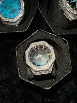 Moissanite g shock watches
