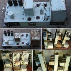 Single Langevin 108a tube mono audio amplifiers clone of western electric 124 amplifiers in Seattle and Virginia for sale 