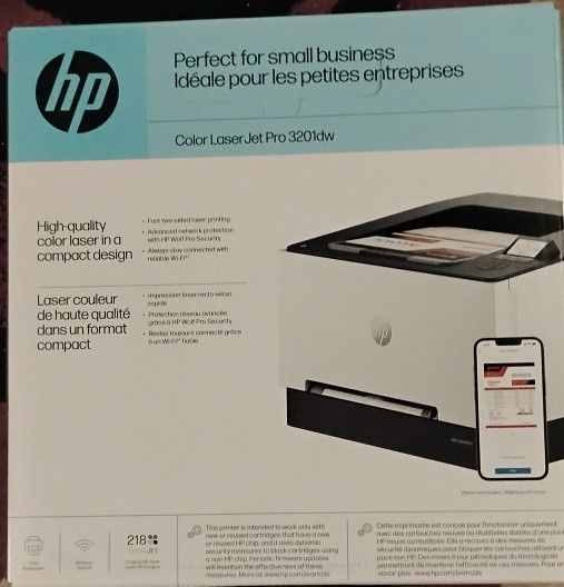 HP Printer - color LaserJet pro 3201dw