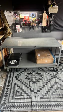 Uline Steel Rolling Table