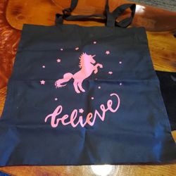 Reusable Unicorn Tote Bag