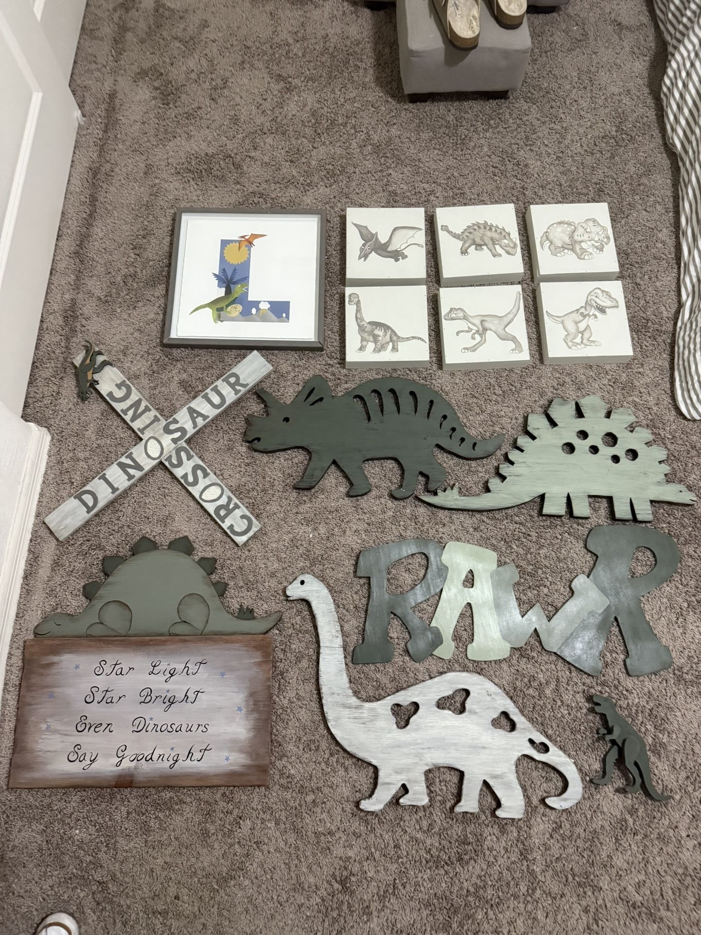 Custom Kids DinosaurDecor Bedroom Lot