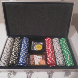 Poker Set With Case