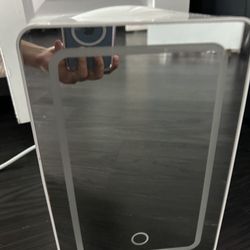 Mini skin care products fridge