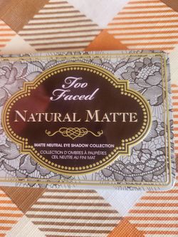 Too Faced Natural Matte Eyeshadow Palette