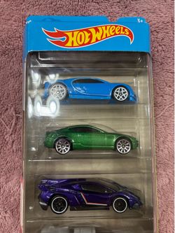 Hot Wheels Exotic 5 Car Set