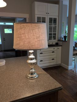 Side lamp.