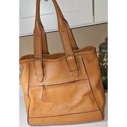 COLE HAAN Village Soft Leather Work Bag Tote