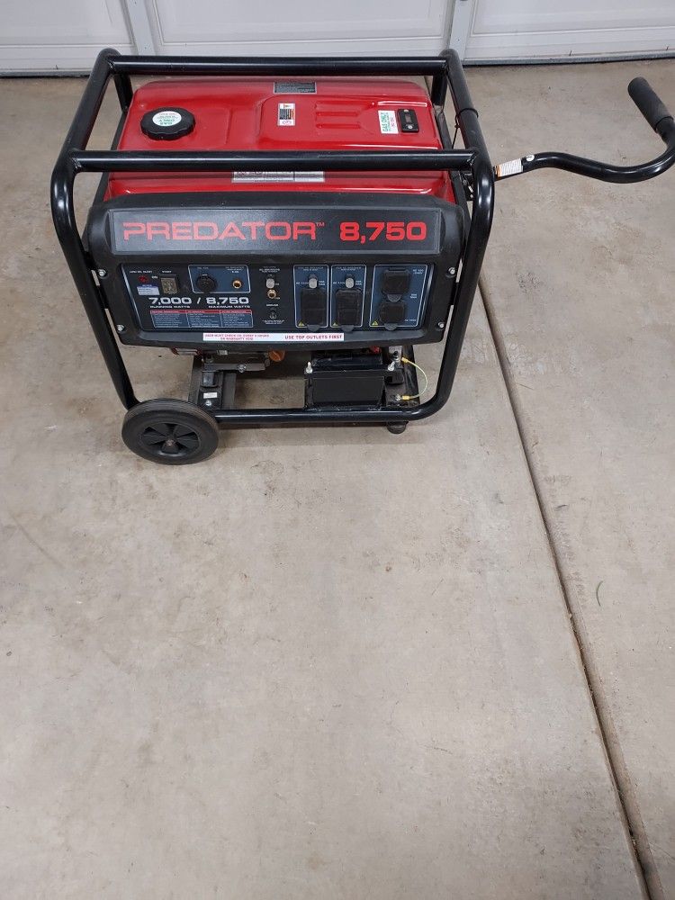 Predator Generator 8750 for Sale in Murrieta, CA OfferUp