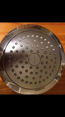 Shower head 9" diameter 72 small jets holes made by Kohler