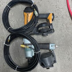 Roofing Guns & One Box Nails