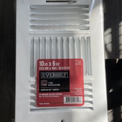 6 New - 10x6 Ceiling & Floor Register