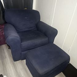 Recliner Chair With Ottoman 
